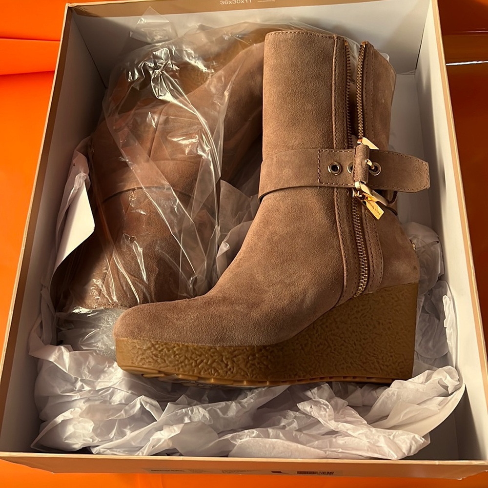 Michael Kors Lizzie Wedge Bootie